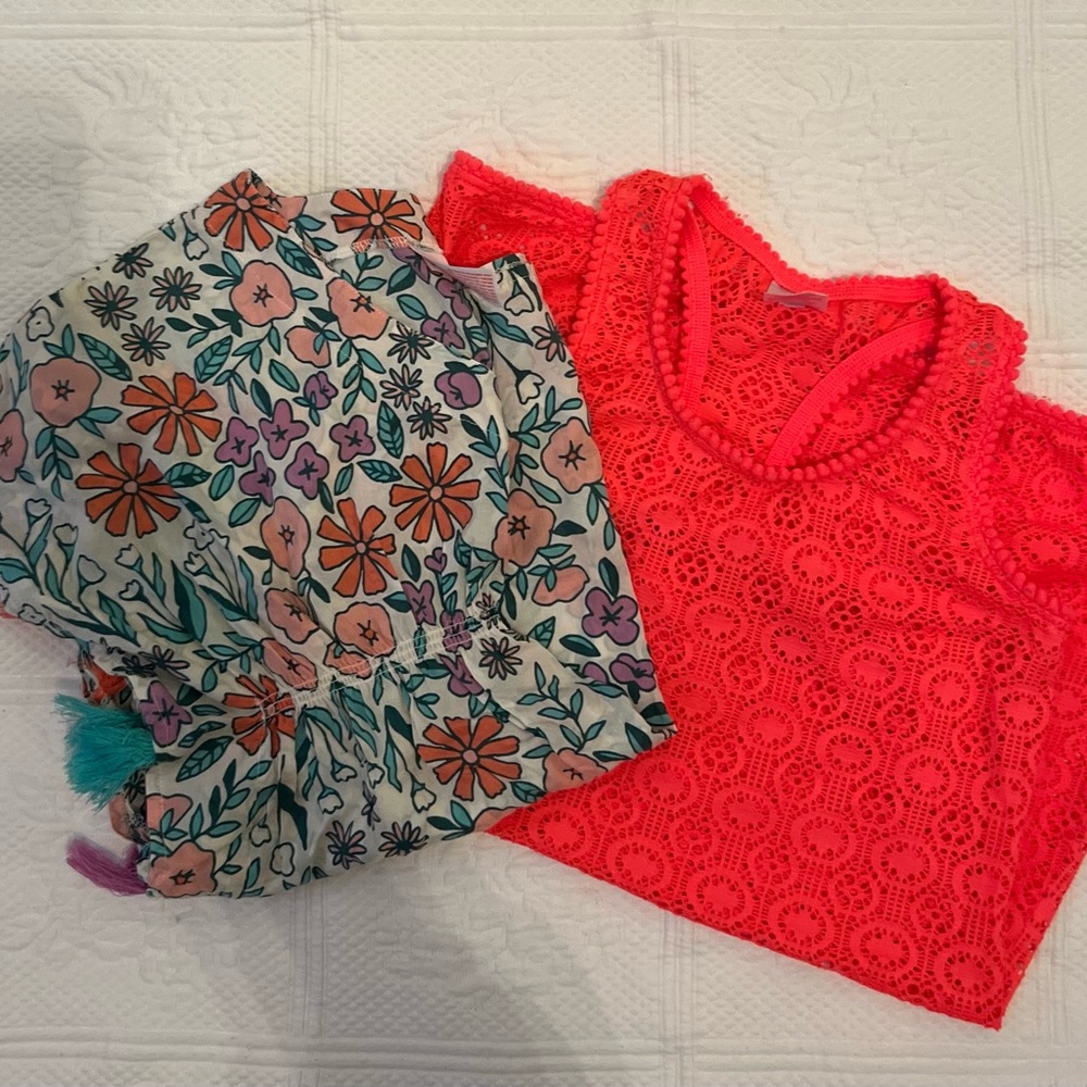Girls Swim Coverups Set of Two Size 7/8